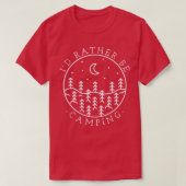 Camping-ID statt Camping T-Shirt (Design vorne)