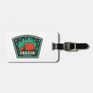 Camping im Carson National Forest Gepäckanhänger