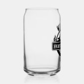 Camping im Freien Personalisierter Familienname Dosenglas (Rechts)