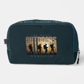 Camping im Freien | Waschbeutel (Vorderseite)