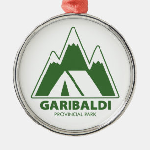 Camping im Garibaldi Provincial Park Ornament Aus Metall