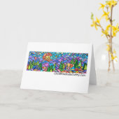 Camping in Colorado mit Bären, Kunst und Kultur Karte (Gelbe Blume)