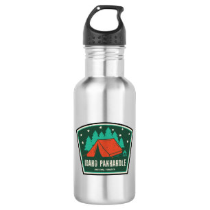 Camping in den Idaho Panhandle National Forests Edelstahlflasche