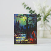 CAMPING IN MICHIGANS OBERER PENINSULA MI POSTCARD POSTKARTE (Stehend Vorderseite)