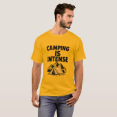 Camping Is Intense Men's Premium T-Shirt (Vorne ganz)