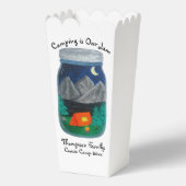 Camping is Our Jam Tent and Mountains in Jar Geschenkschachtel (Vorderseite)