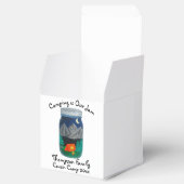 Camping is Our Jam Tent and Mountains in Jar Geschenkschachtel (Geöffnet)