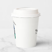 Camping is Our Jam Tent and Mountains in Jar Pappbecher (Links)