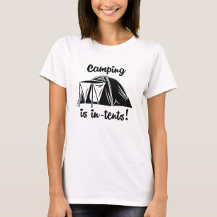 Camping ist in Zelt T-Shirt