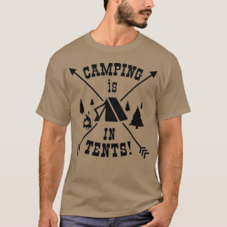 Camping ist Inents vintage T-Shirt