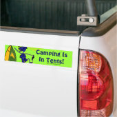 Camping ist (intensiv) in den Zelten Autoaufkleber (Auf Lkw)