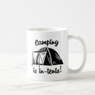 Camping ist intensiv kaffeetasse