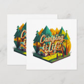 Camping ist Leben (Vorne/Hinten)