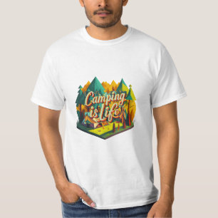 Camping ist Leben T-Shirt