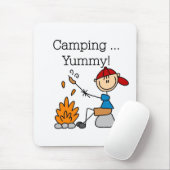Camping ist lecker mousepad (Mit Mouse)