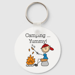 Camping ist Lecker T-Shirts und Geschenke Schlüsselanhänger