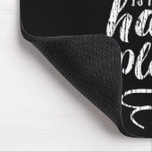 Camping ist mein glücklicher Ort - Camping Berge S Mousepad (Ecke)