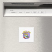 Camping ist mein glücklicher Ort Magnet (In Situ (Geschirrspüler))