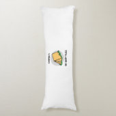 Camping ist mein glücklicher Ort mit einem Camping Seitenschläferkissen (Vorderseite Vertikal)