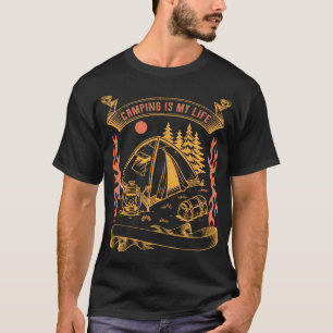 Camping ist mein Leben T-Shirt