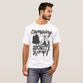 Camping ist mein Lieblingsgeschenk T-Shirt (Vorne ganz)