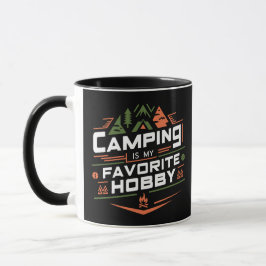 Camping ist mein Lieblingshobby Tasse
