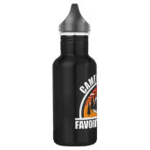 Camping ist mein Lieblingsslogan Edelstahlflasche (Links)