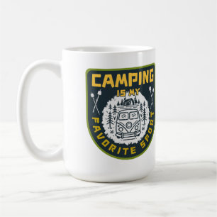 Camping ist mein Lieblingssport Kaffeetasse