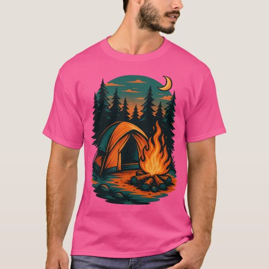 Camping ist mein T - Shirt | Nature Lover (Vorderseite)