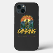 Camping ist meine Liebe Case-Mate iPhone Hülle (Rückseite)