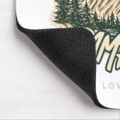 Camping ist meine Liebe Mousepad (Ecke)