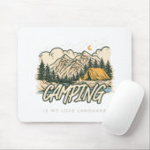 Camping ist meine Liebe Mousepad (Mit Mouse)