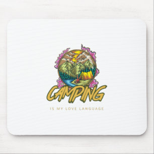 Camping ist meine Liebe Mousepad