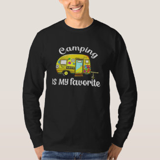 Camping ist meine Lieblingsjahreszeit Anhänger Cam T-Shirt