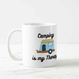 Camping ist Meine Therapie auf einer Kaffee-Tasse Kaffeetasse