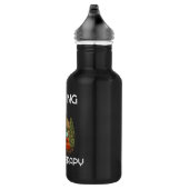 Camping ist meine Therapie Camping Liebhaber Edelstahlflasche (Rechts)