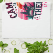 Camping ist meine Therapie Geschirrtuch (Gefaltet)