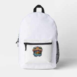 Camping ist meine Therapie Lustiges Camping Outdoo Bedruckter Rucksack