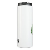 Camping ist meine Therapie niedlich Thermosbecher (Rückseite)