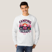 Camping ist meine Therapie T-Shirt (Vorne ganz)