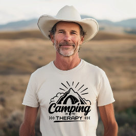 Camping ist meine Therapie T-Shirt