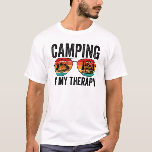 Camping ist meine Therapie T-Shirt