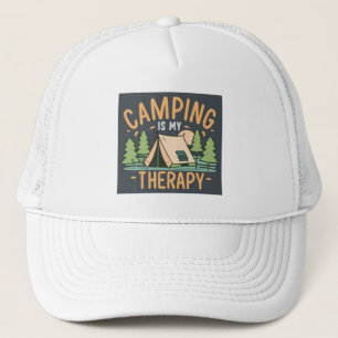 Camping ist meine Therapie Truckerkappe