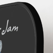 Camping ist Unser Marmorzelt und die Berge im Jar Pickleball Schläger (Linke Seite)