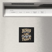 Camping Jesus christlicher Glaube religiös Magnet (In Situ (Geschirrspüler))