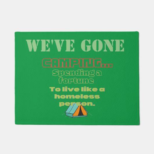 camping joke for dad fußmatte (Vorderseite)