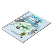 Camping Journal | Individuelles Reisejournal Notizblock (Linke Seite)