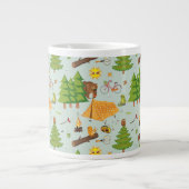 Camping Jumbo-Tasse (Vorderseite)