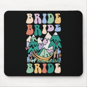 Camping Junggesellinnenabschied Camp Braut  Mousepad