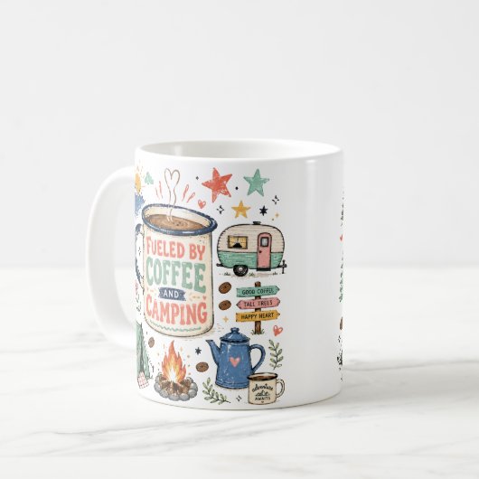Camping Kaffeetasse (Vorderseite Links)